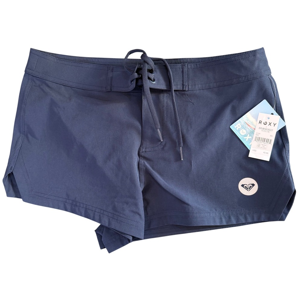 NWT Roxy Women's Board Shorts – Quick Dry Swim Bottoms, 2" Inseam - Picture 5 of 8